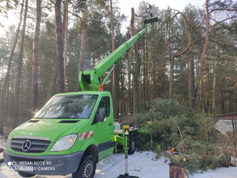 Wynajem podnośników koszowych, zwyżki, wysięgnik