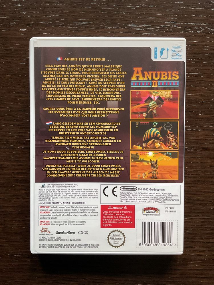 Anubis II - gra na konsolę Wii