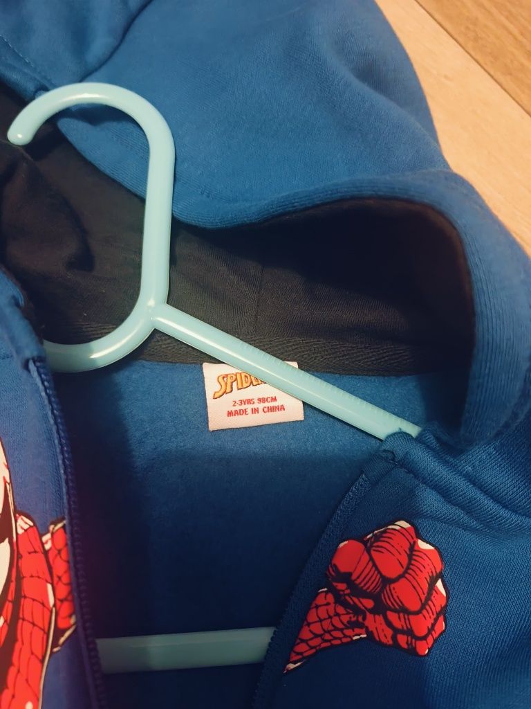 Bluzy chłopięce r.92/98 Spiderman