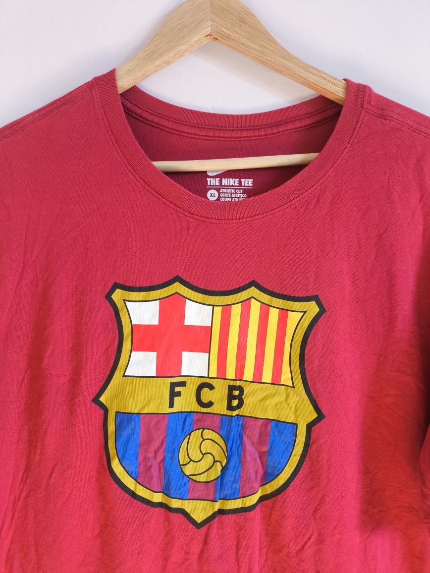 Nike FC Barcelona Crest T-Shirt Size XL