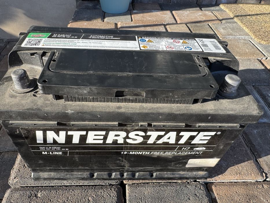 Акумулятор INTERSTATE 80,