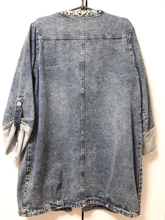 Джинсовий піджак. 56р