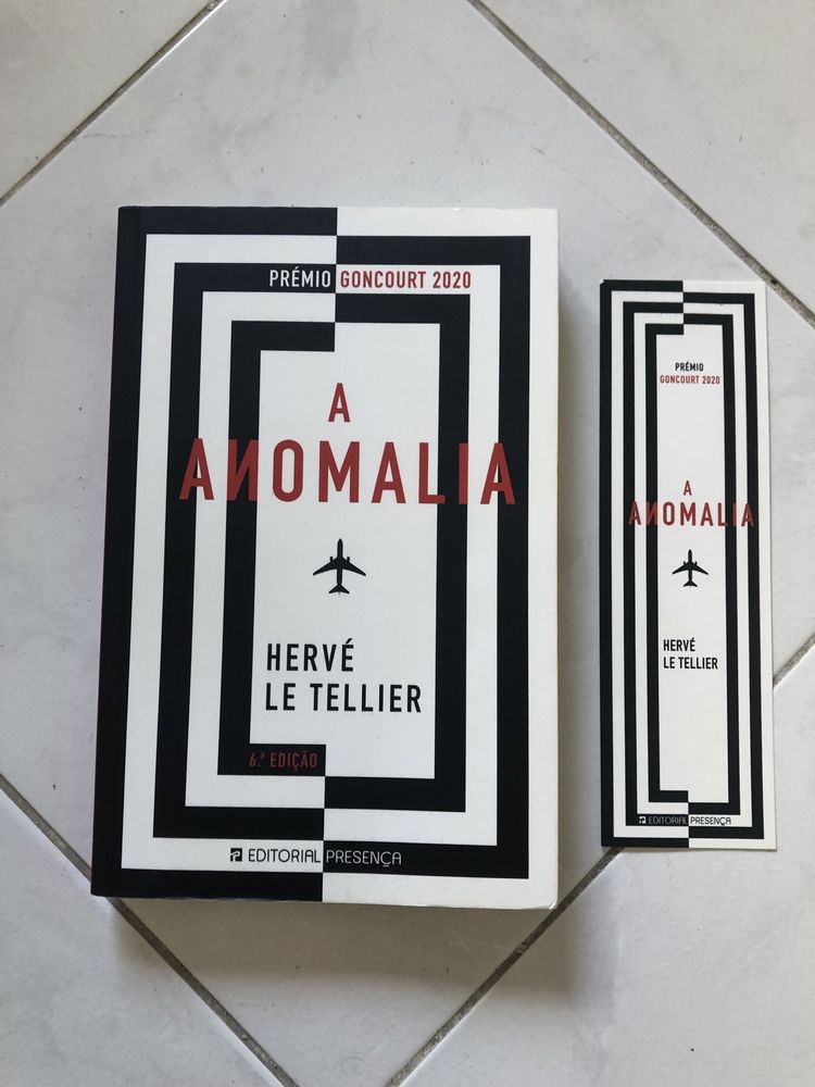 Livro “A Anomalia” Hervé Le Tellier