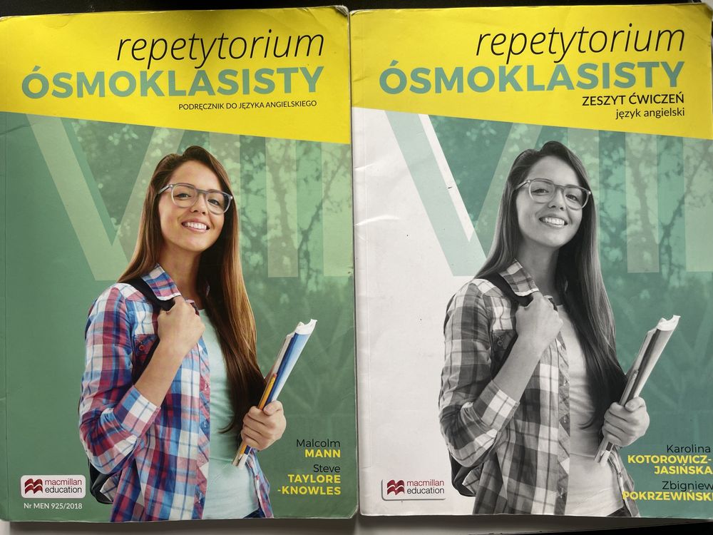 Repetytorium Ósmoklasisty Jezyk Angielski Macmillan Podrecznik+Ćw