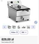 Nowa Frytownica elektryczna - 16 l