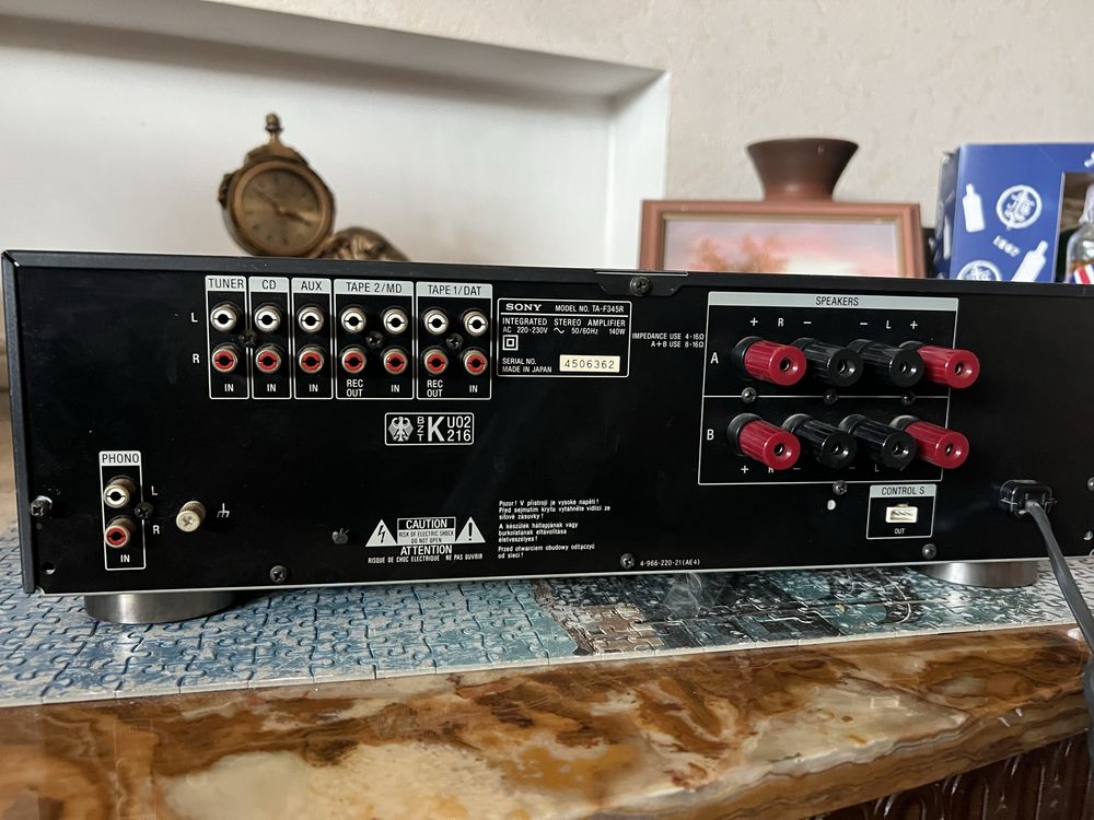 Добротний Стерео Підсилювач Sony TA-F345R / Японія