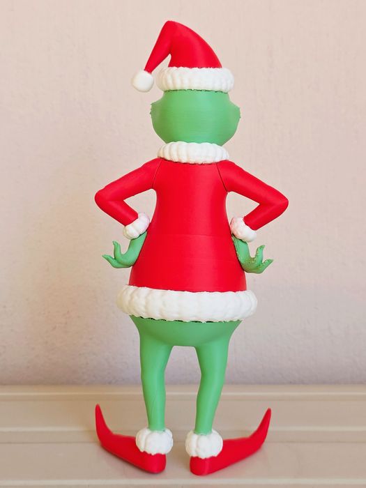 Грінч 50 см | Велика 3D фігура | Святковий декор | подарунок