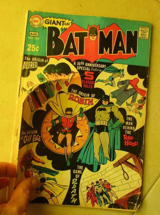 1969 Batman #213 - Robin, Joker - DC comics