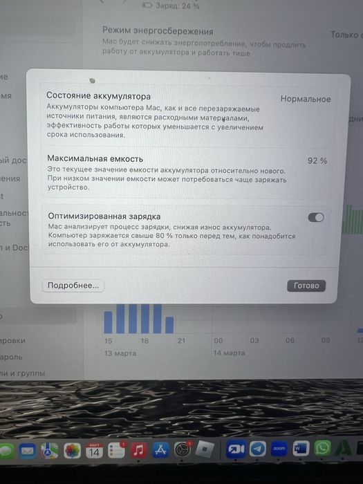 Macbook Pro M1 13 дюймов 512 гб