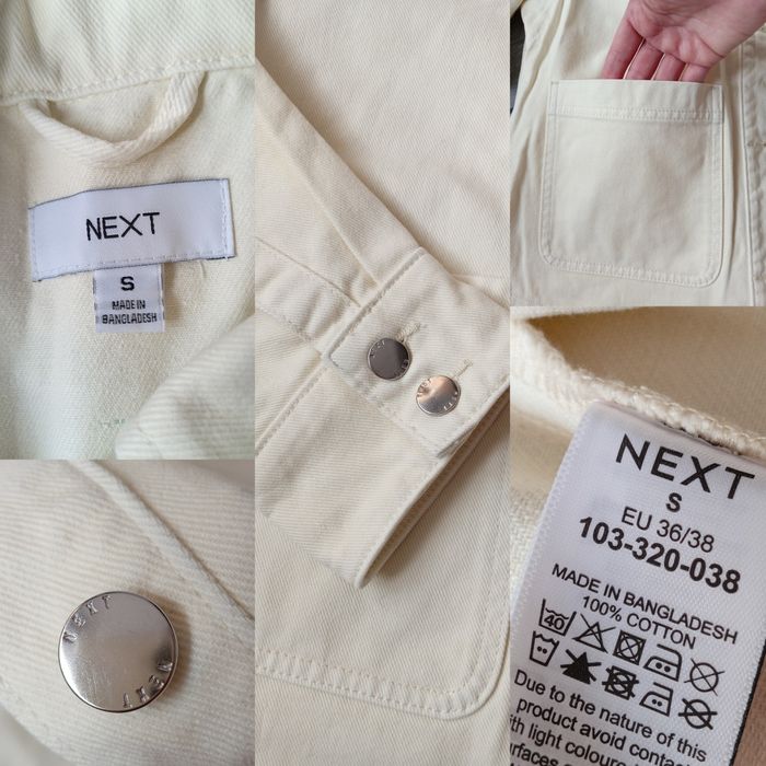 Kurtka jeansowa Next, katana jeansowa, r. S