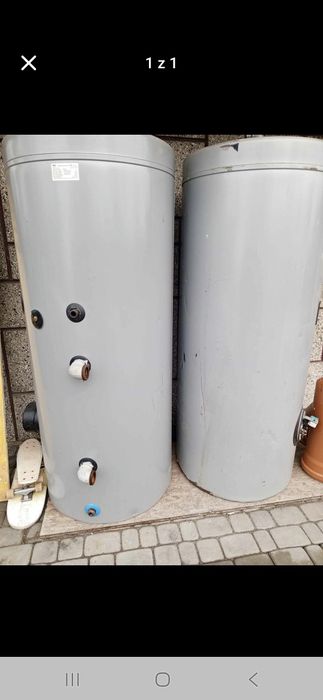 Bojler CO z wężownicą 5/4 oraz grzałką elektryczną