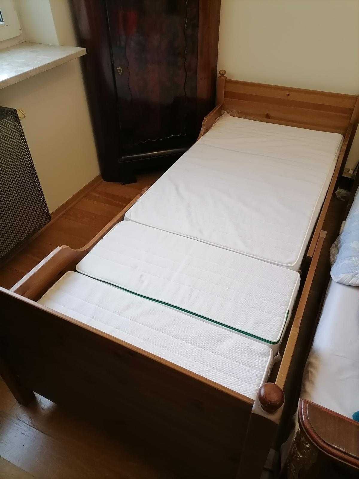 Rozkładane łóżko dziecięce 200*80 cm （Materac w zestawie）
