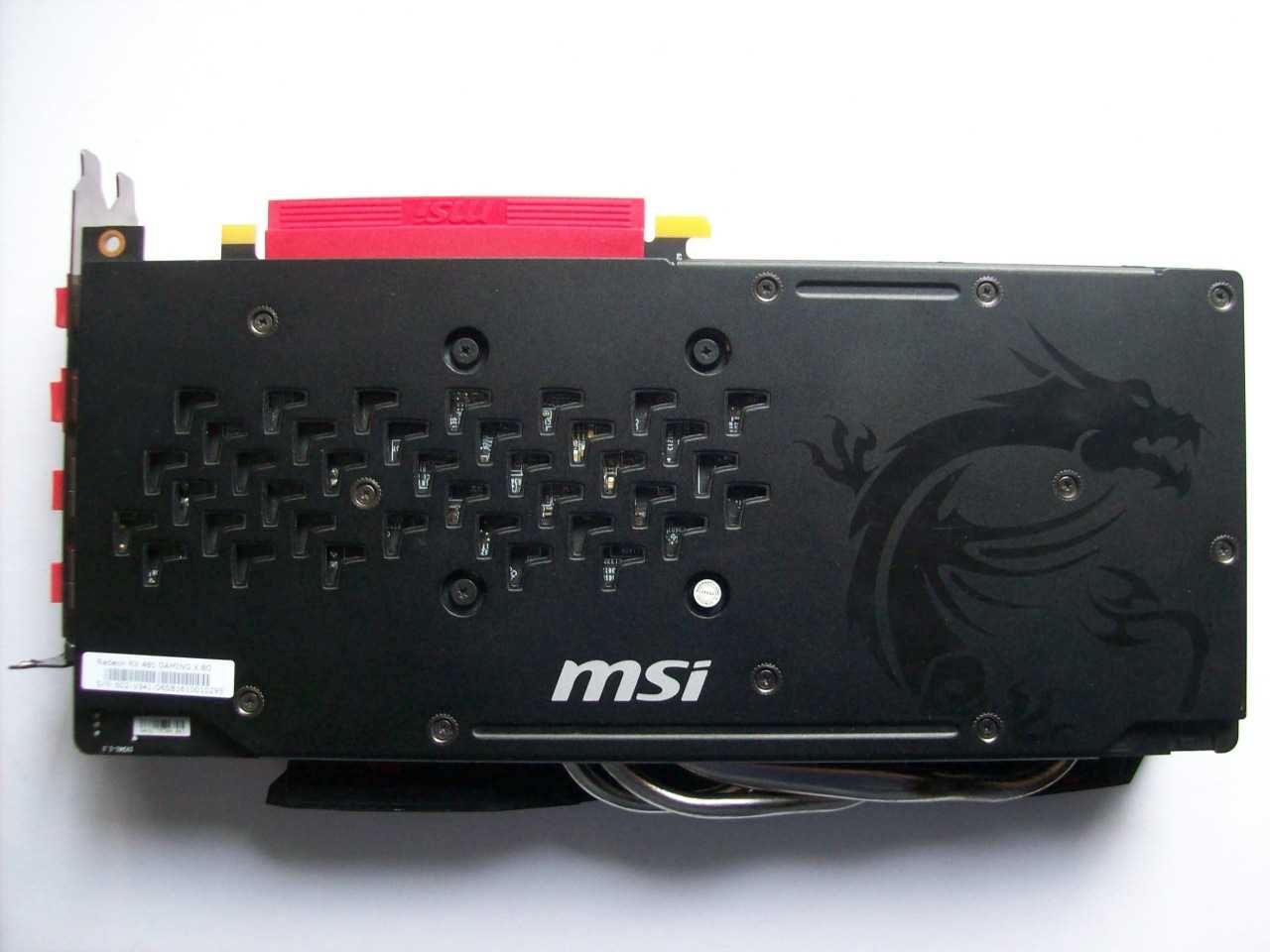 Karta graficzna MSI Radeon RX 480 Gaming X - 8GB
