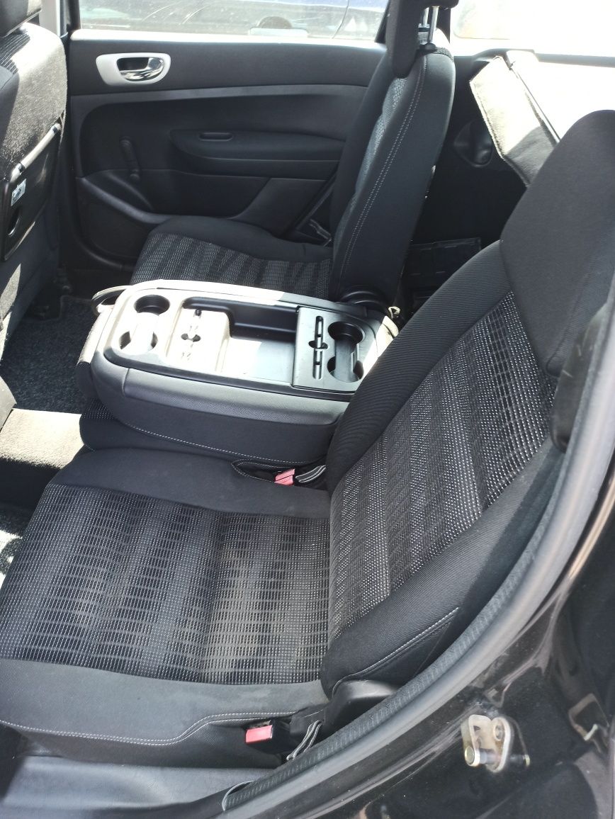 Peugeot 307sw lift 2007 exld zderzak maska błotniki pas przód lampy