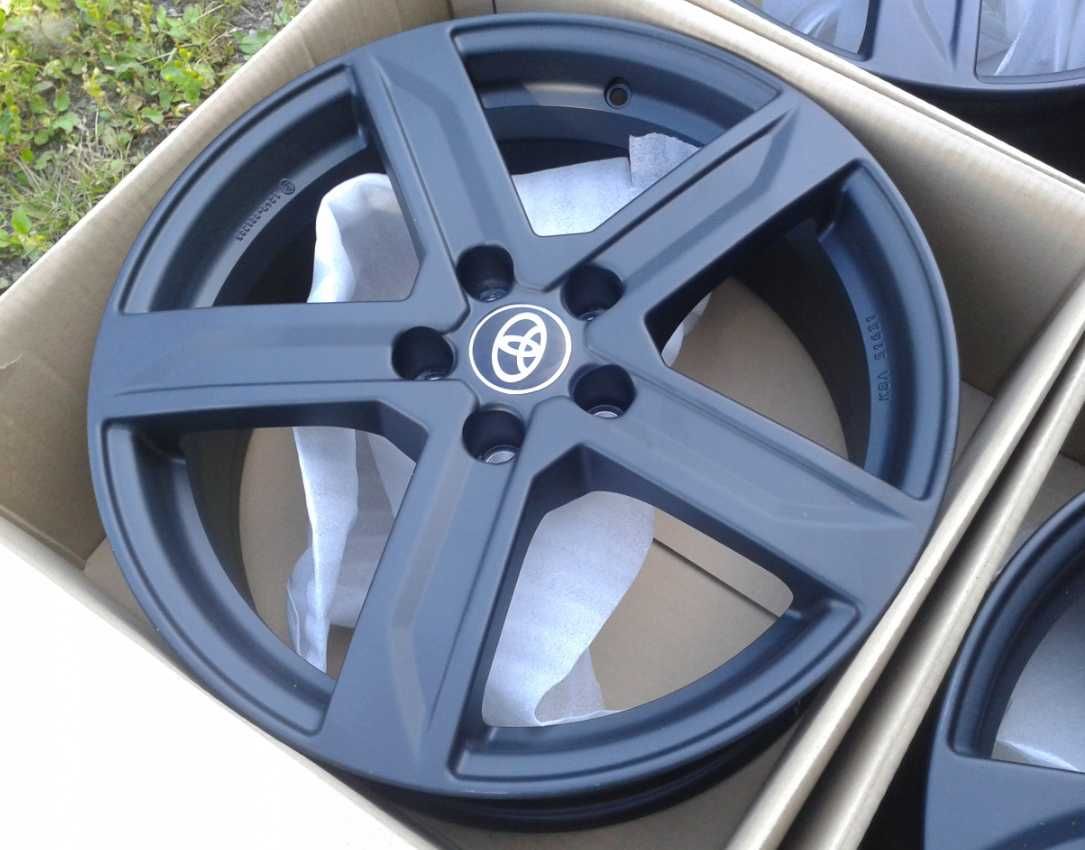 oryginalne felgi nowe r18 toyota auris corolla rav4 rav-4 verso camry