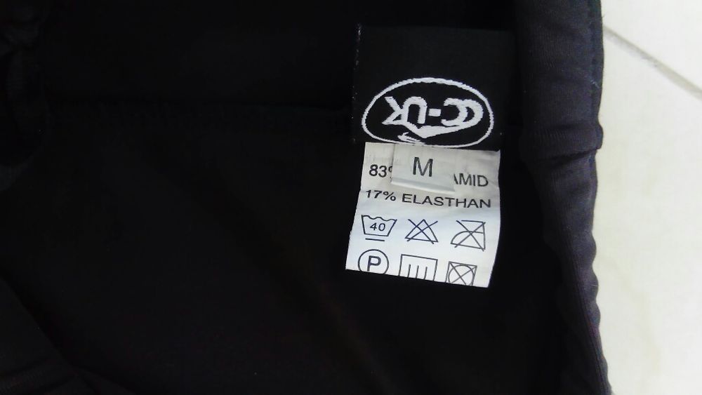 Spodenki kolarki  cc-uk  na rower z pampersem