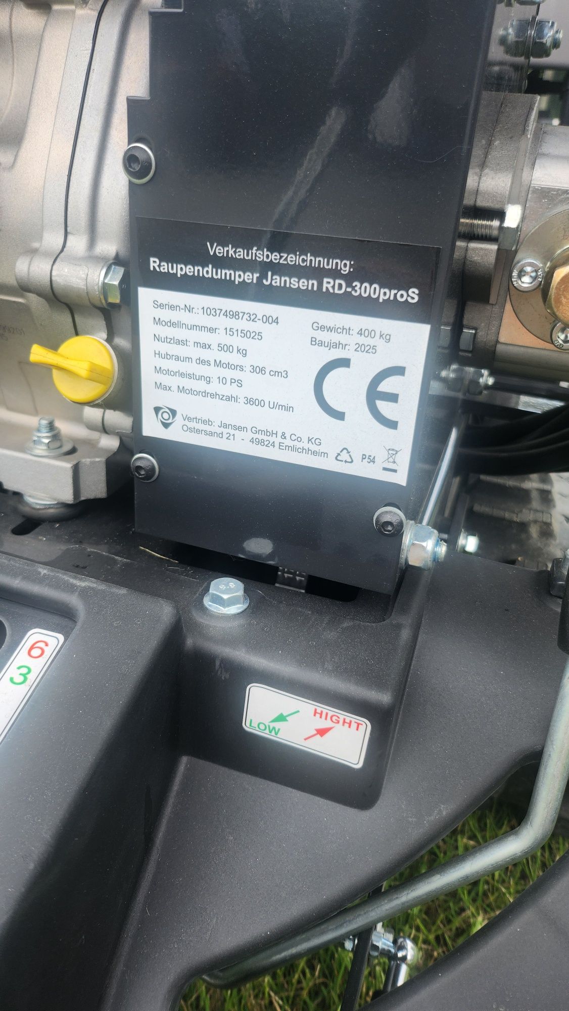 Taczka automatyczna ogrodowa