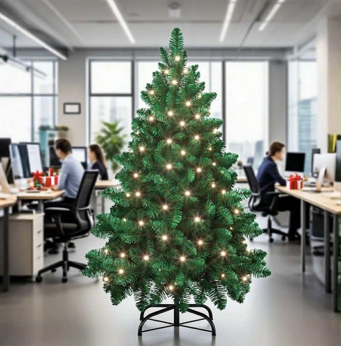 CHOINKA BOŻONARODZENIOWA Sztuczna 210 cm Premium - 350 Diod LED, Gęsta