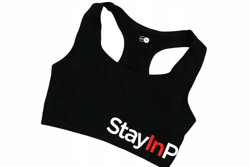 Stay In Place stanik sportowy klejone szwy XS/CD