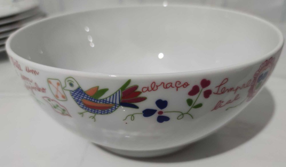 Serviço Mesa 6 Pessoas (lenço dos namorados)