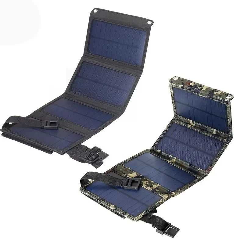 Портативний сонячний зарядний пристрій Solar 20w 5V 1.5A + USB