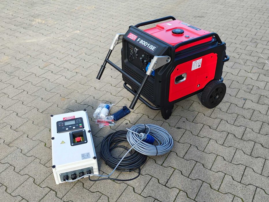 Agregat Fogo F8001 iSE iSA Pramac Honda Endress + SZR  automatyka