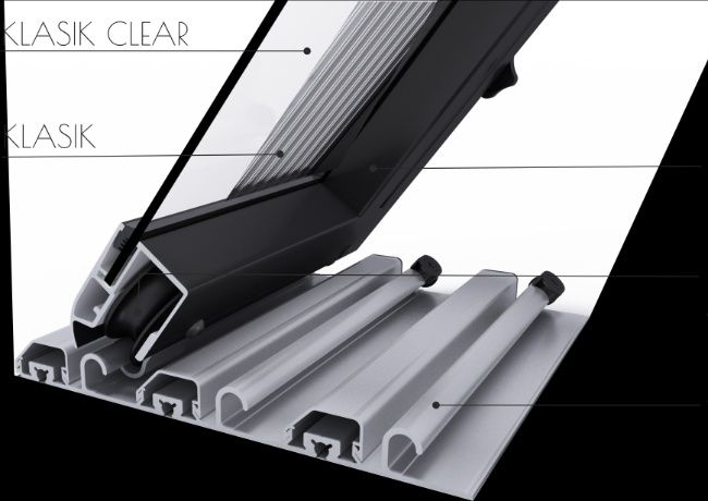 Ролики для направляющей павильона бассейна