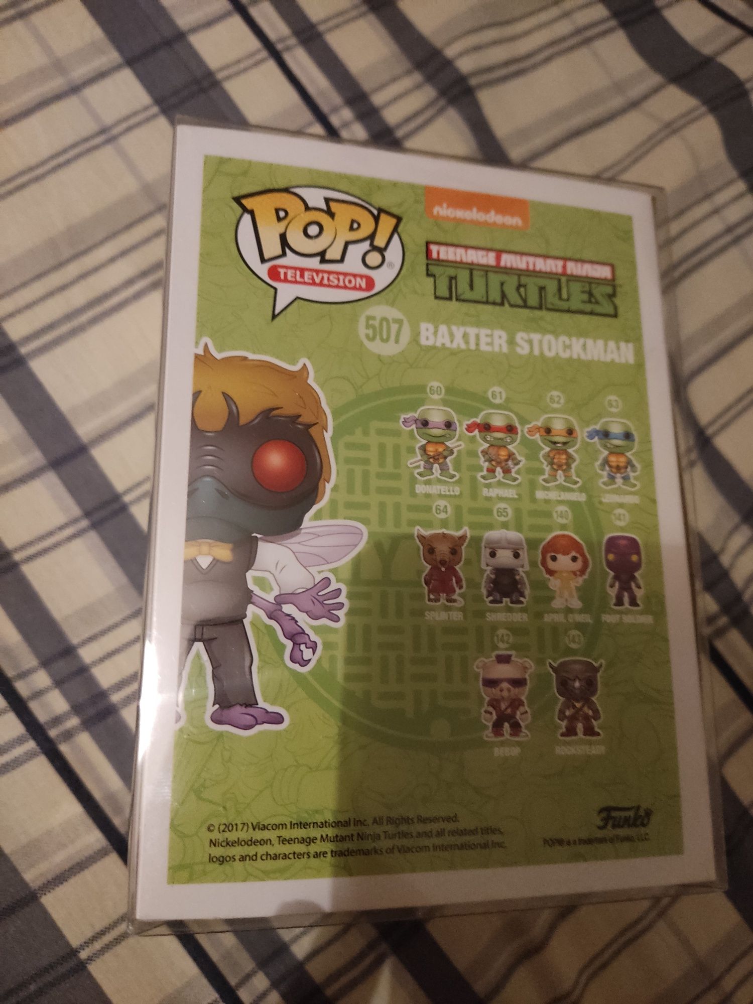 Funko pop Baxter Stockman GITD SDCC 2017