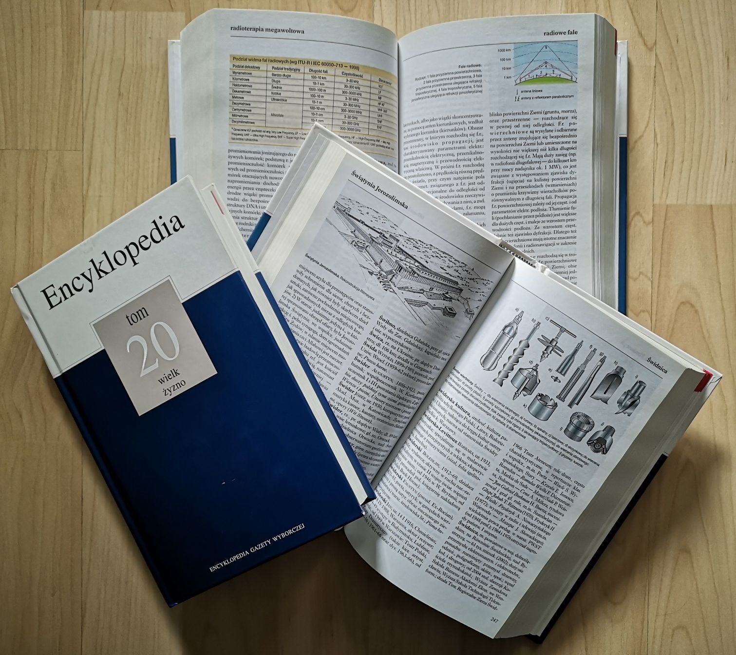 Komplet 20 tomów. Encyklopedia Gazety Wyborczej i PWN. Super stan.