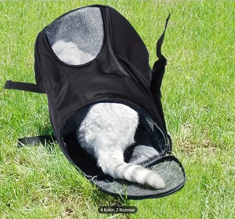 Plecak transporter dla zwierząt psa kota oddychający wygodny
