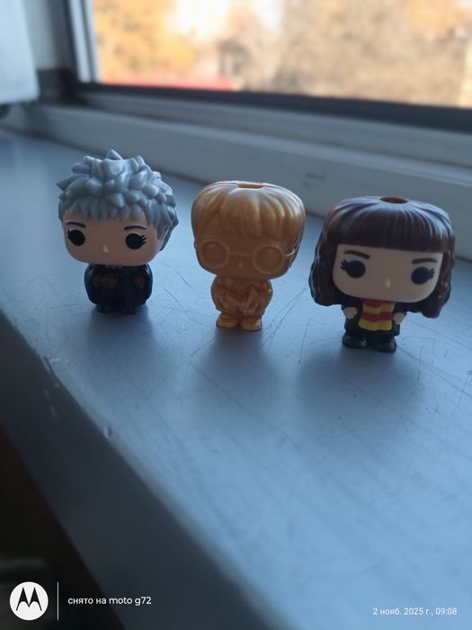 Фигурки Гарри Потера. Золотой Гарри Потер