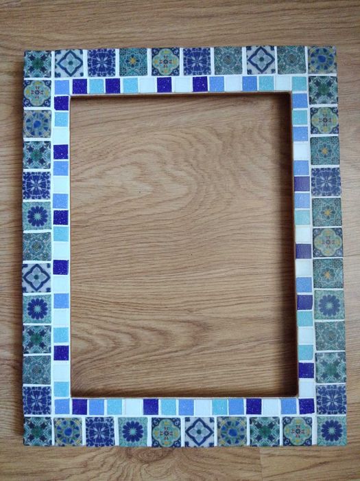 rama z mozaiką do lustra