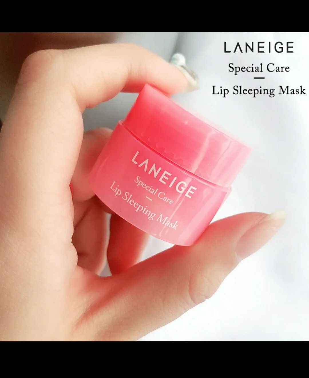 Нічна маска для губ laneige lip sleeping mask berry