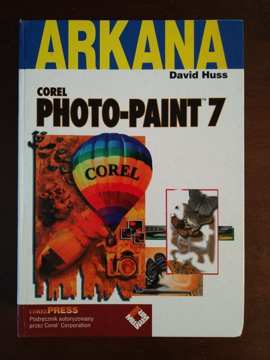 Arkana corel photo-paint 7, książka.