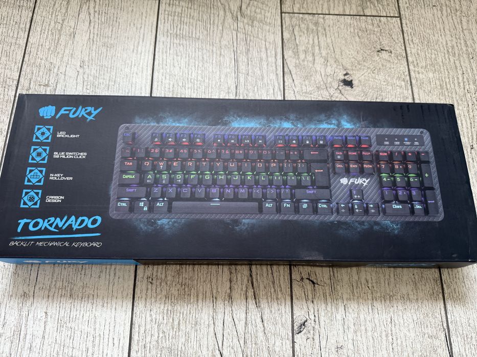 FURY Tornado/Battler - klawiatura mechaniczna i mysz
