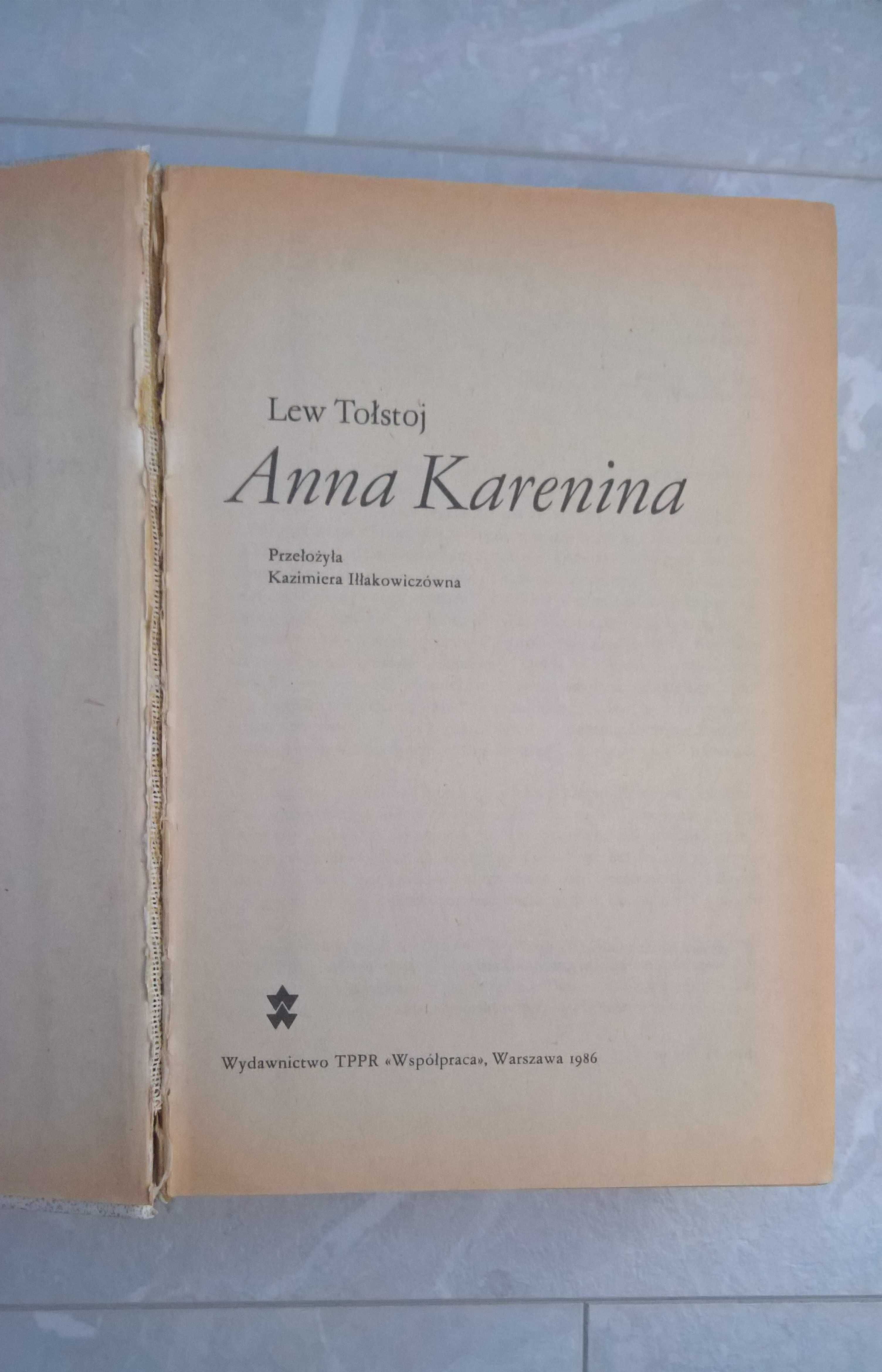 Anna Karenina, Lew Tołstoj