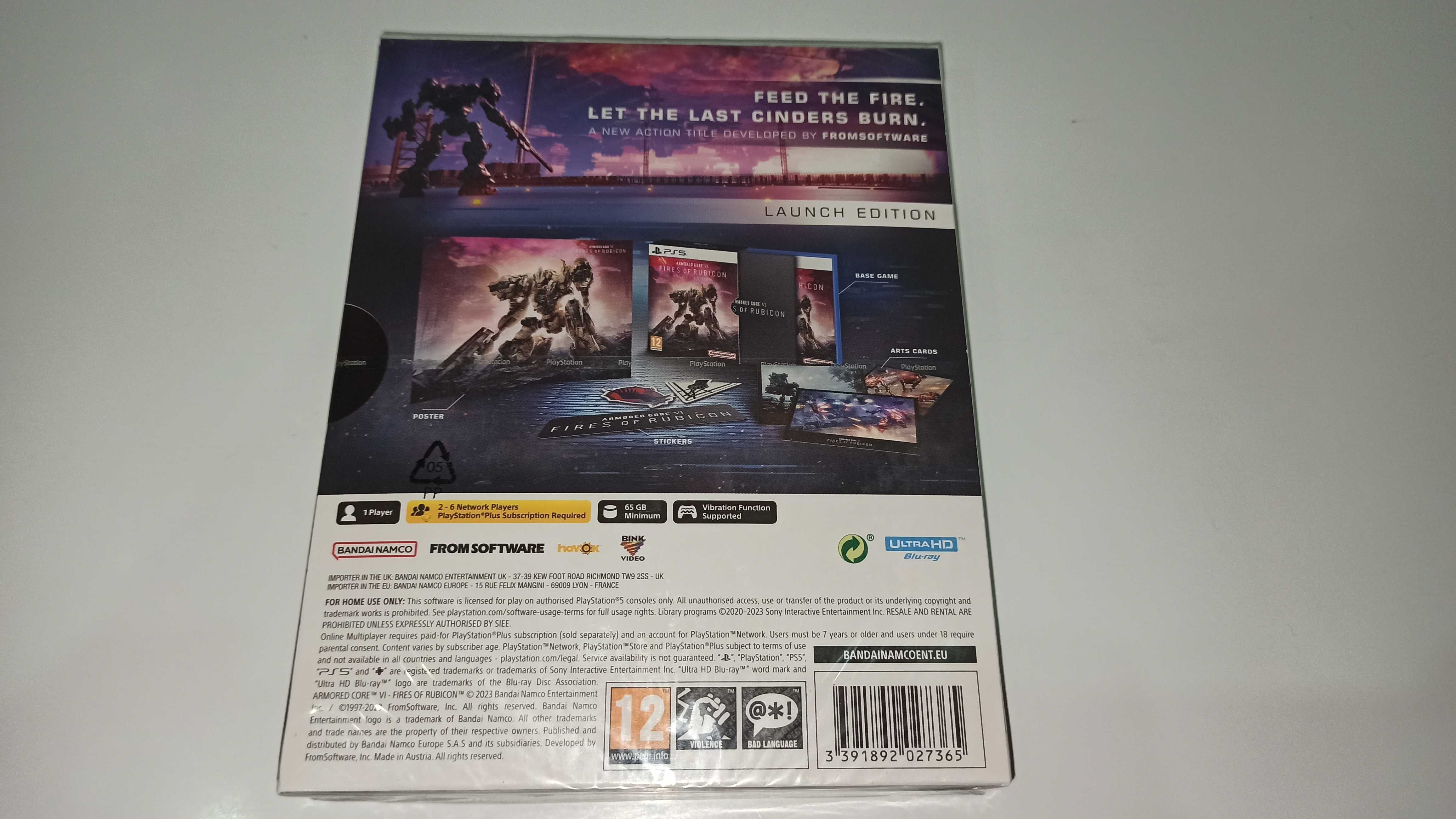 ps5 Armored Core VI Fires Of Rubicon Launch Edition NOWA! po polsku