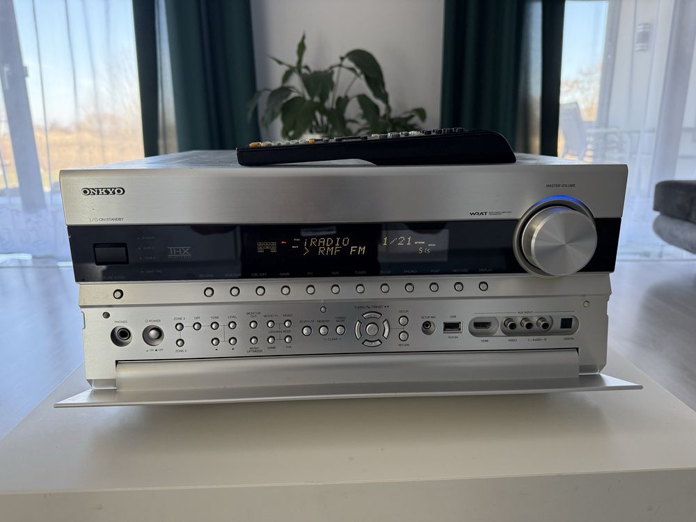 Amplituner Onkyo TX-NR808 - DSP bez wady DZKB4 rok gwarancji