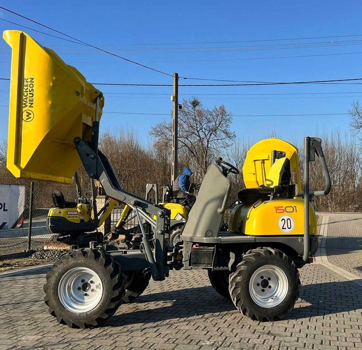 Wozidło Wacker Neuson 1501 wysokiego nasypu WYNAJEM