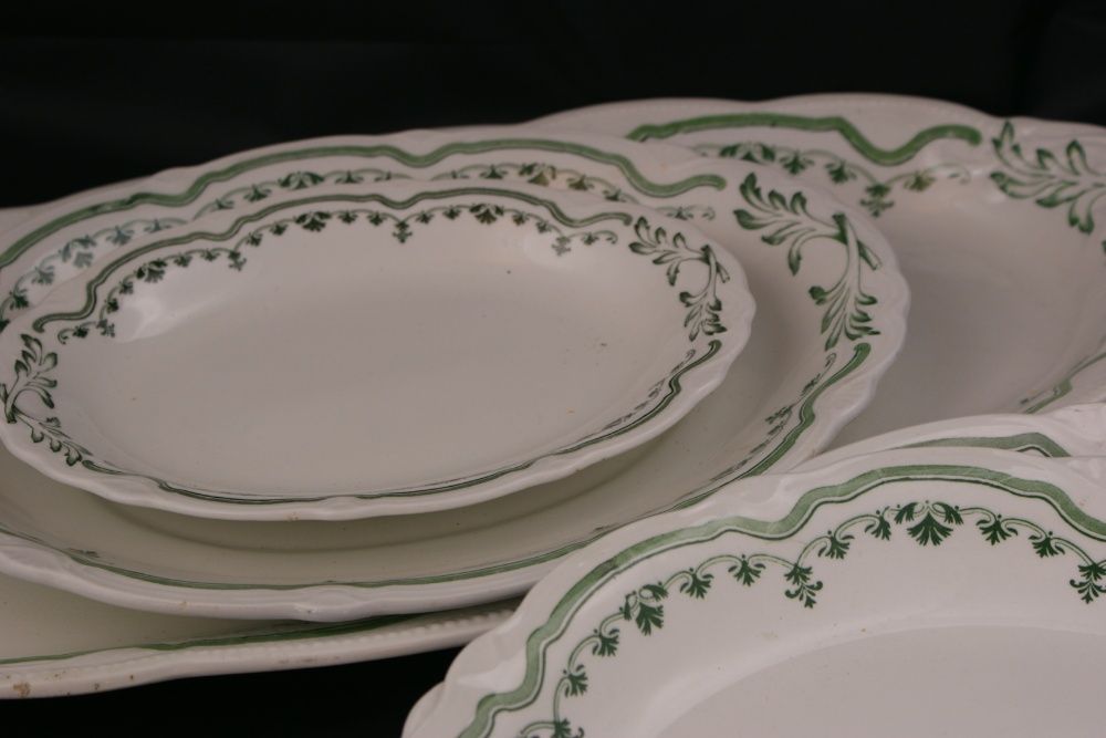 talerz- półmisek- angielska firma- przedwojenne 4+1 sztuk