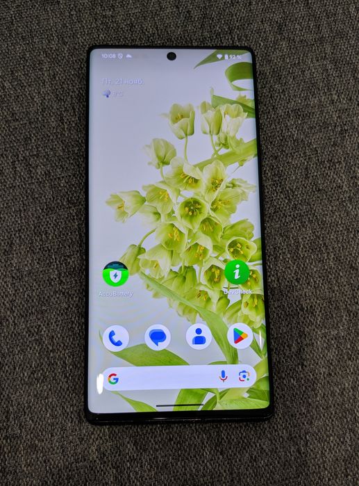 Дисплей Google Pixel 6 Pro 120Hz