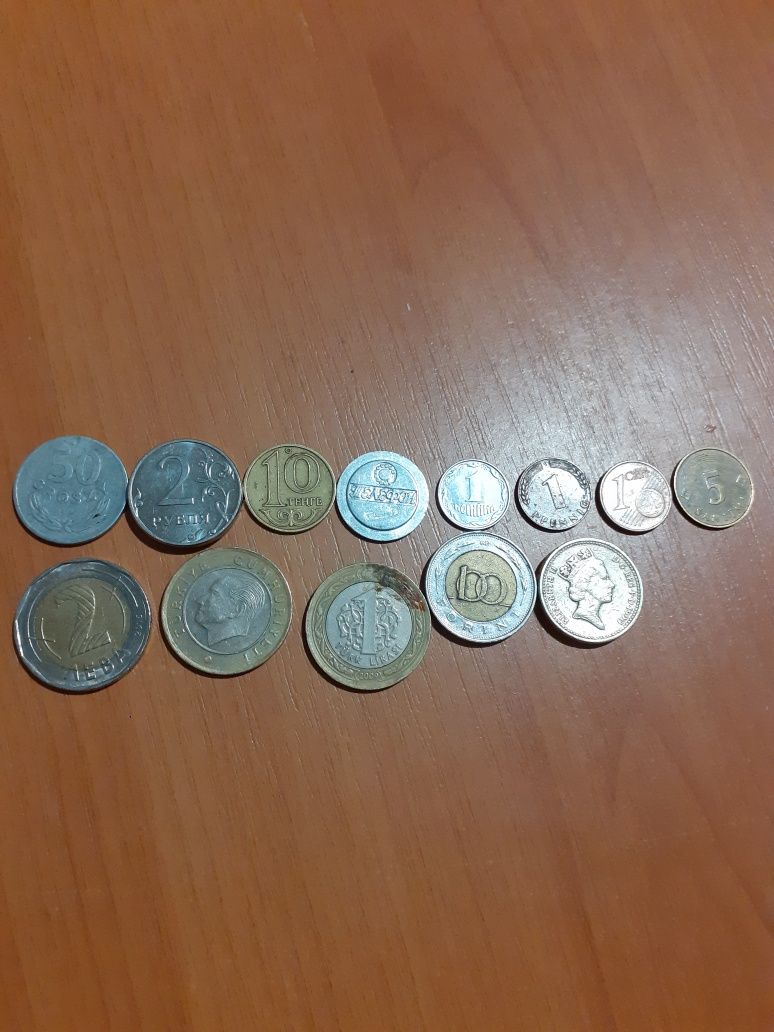 Монеты разных стран и времён СССР