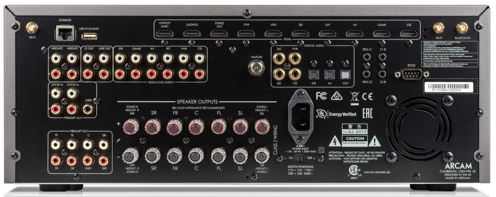 Amplituner ARCAM AVR20 - 16-kanałów