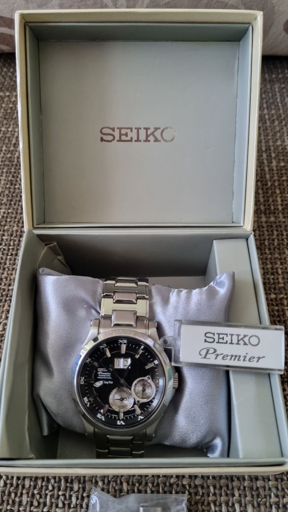 Sprzedam Zegarek Seiko Premier Kinetic Perpetual Calendar SNP003P1