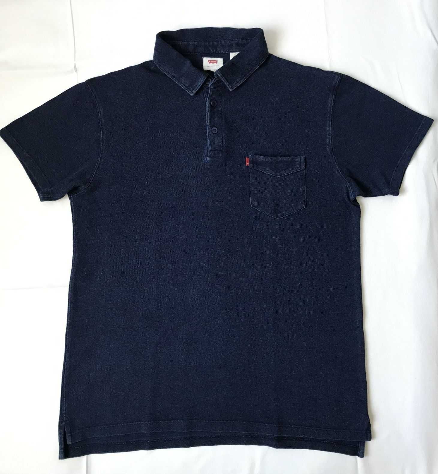 Levis koszulka polo M - granatowa