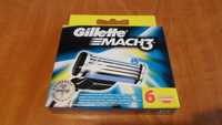 Сменные кассеты Gillette Mach 3 (1 упаковка = 6 кассет)