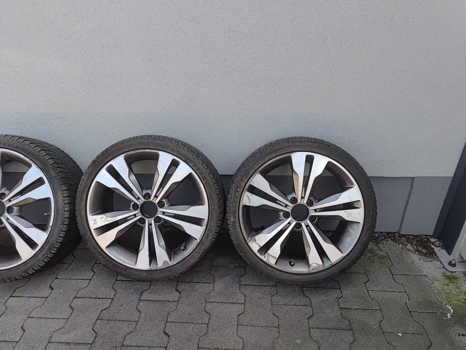 Koła zimowe opony alufelgi Mercedes 225/40 18" 5x112 ET52