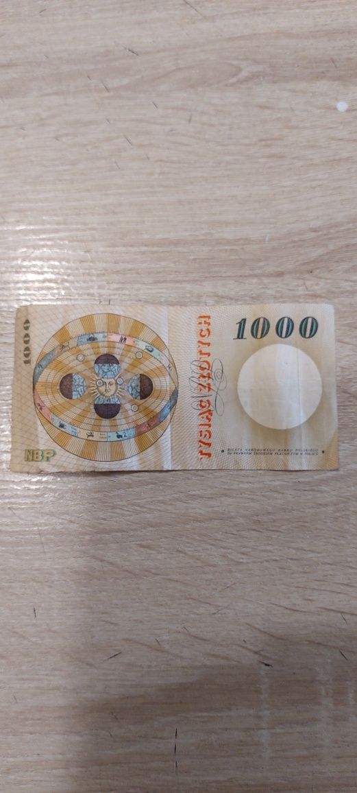 Banknot 1000 zł z 1965 r
