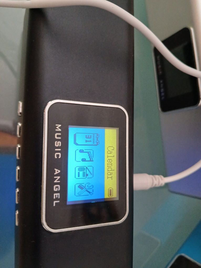 Nova coluna usb e sd e jack e radio