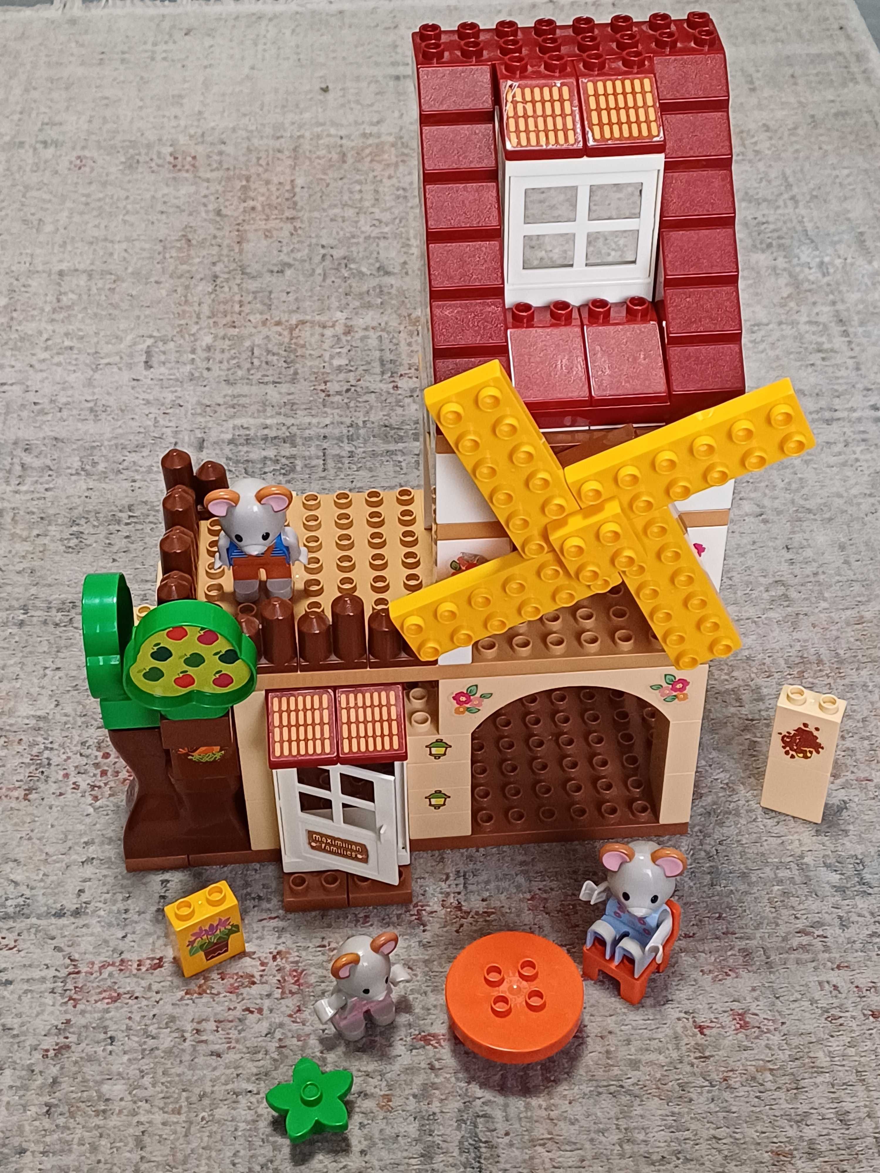 Klocki Unico Maximilian Families Wiatrak - kompatybilne z LEGO DUPLO